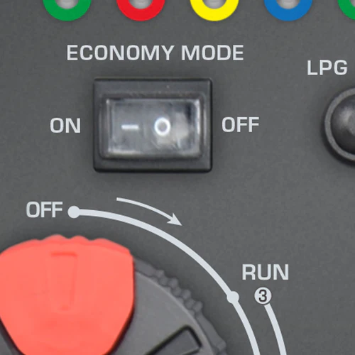 ECO-Modus Schalter zur Reduzierung des Kraftstoffverbrauchs