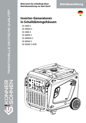 Vorschau Betriebsanleitung Könner & Söhnen Inverter