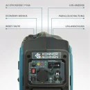 Könner & Söhnen Benzin/LPG Gas-Inverter-Generator KS 2000iG S