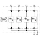 DEHNventil DV M2 TNS 255 FM Kombi-Ableiter Typ 1 + 2 + 3
