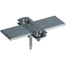 Wandleitungshalter f. Erdungsband Edelstahl VA mit...