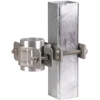 Geländerbefestigung Vierkantprofil D40 - D50