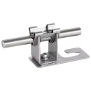 Dachleitungshalter für Wellplattendächer VA kurz