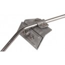 Schneefanggitter- Klemme Stahl verzinkt.