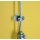 Wandleitungshalter DEHNhold NIRO/gal Cu mit Überleger Rd 8-10 mm, Sockel und VA Schraube
