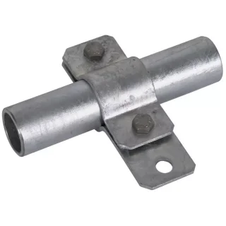 Erdungsrohrschelle Stahl verzinkt D 34mm (1)
