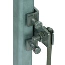 Konstruktions- Anschlußklemme Stahl VA Niro mit...