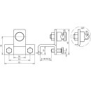 Anschlußklemme groß St/tZn mit KS- Verbinder...