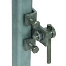 Konstruktions- Anschlußklemme Stahl VA Niro mit KS...