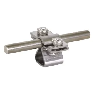 Wandleitungshalter DEHNhold NIRO mit Überleger Rd 8-10 mm