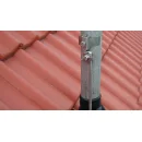 Erdungs- Bandrohrschelle FLEX Niro VA lange Variante Beispiel