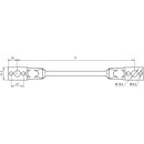 Überbrückungsseil- / Kabel 16mm² Länge 200 mm