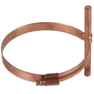 Leitungshalter für Regenfallrohre Typ PPS NIRO/gal Cu