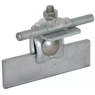 Falzklemme mit vergrößerter Anschlussfläche (gewinkelt) Al