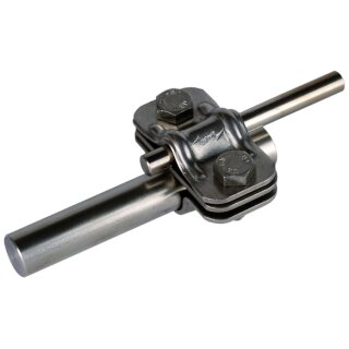 Uni- Trennklemme NIRO Rund: 8-10mm / Rund 16 mm / Zwischenplatte