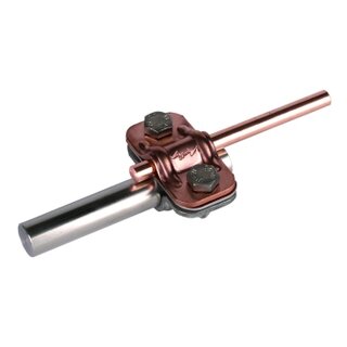 Zweimetall UNI-Trennklemme Cu / St/tZn Rd 8-10mm / Rd 16mm