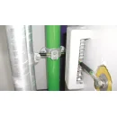 Erdungsrohrschelle Stahl verzinkt mit Klemmbock D 60mm (2) Beispiel