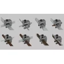 Druckbügelklemme für Fundamenterdungen St/blank Beispiel