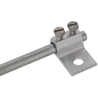 Anschluss- Klemmschuh Aluminium