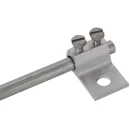 Anschluss- Klemmschuh Aluminium