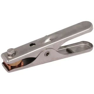 Erdungszange klein V2A Edelstahl