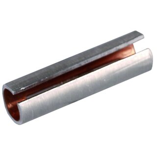 Cupalhülse / Endhülse Al aussen Cu innen L40 mm